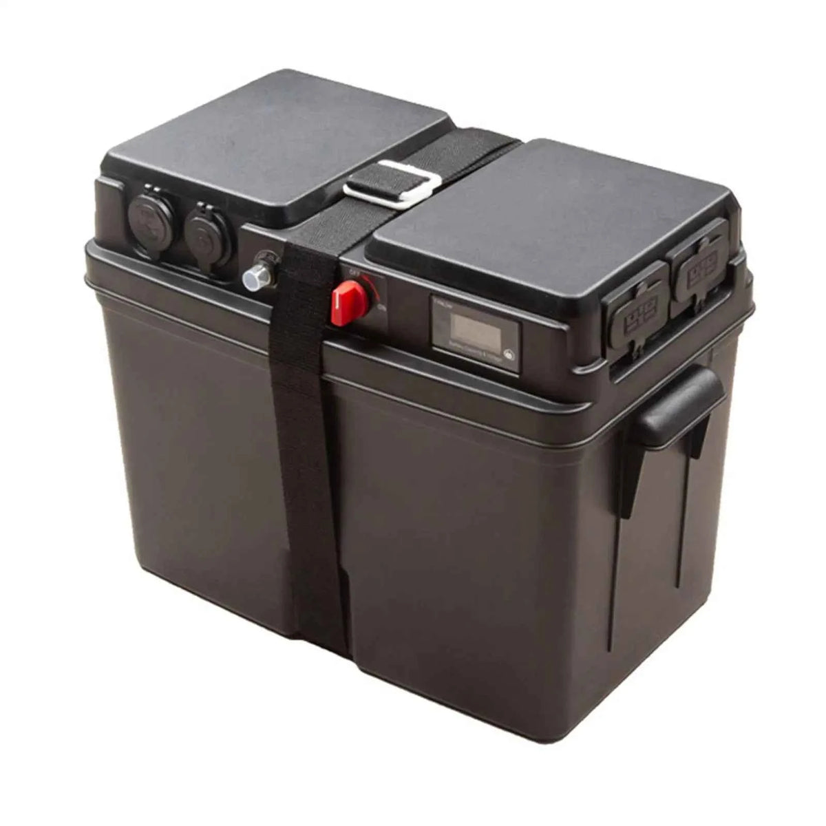 Outdoor RV Battery Box Power Center for Boats & Cars