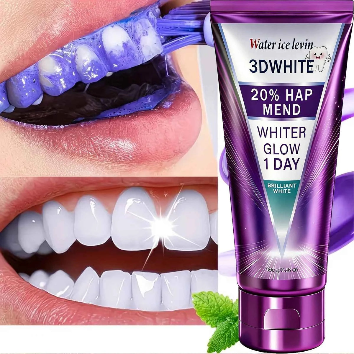 20% HAP Whitening Toothpaste For Adults – Enamel Care