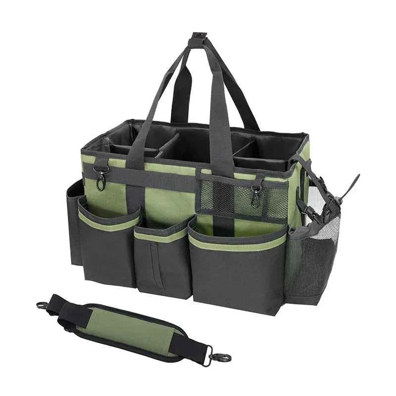 Oxford Cloth Cleaning Caddy Bag For Tools And Supplies