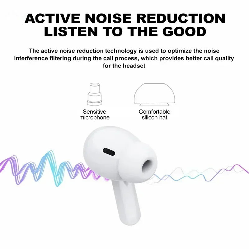 TWS Wireless Bluetooth Earbuds – Touch Control, Mic