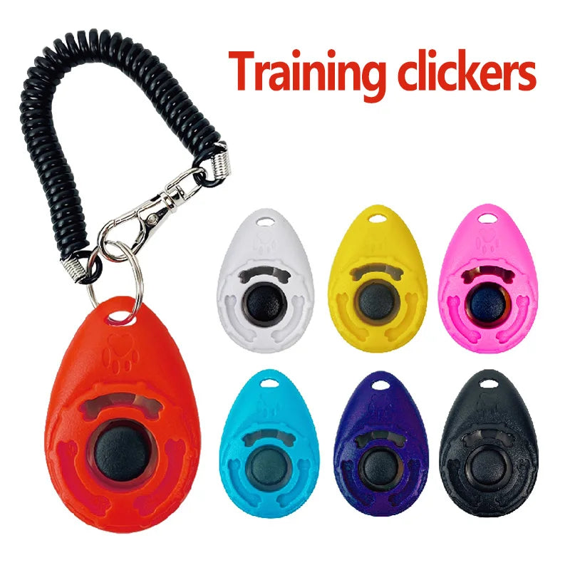 Pet Training Clicker with Wrist Strap for Dogs and Cats