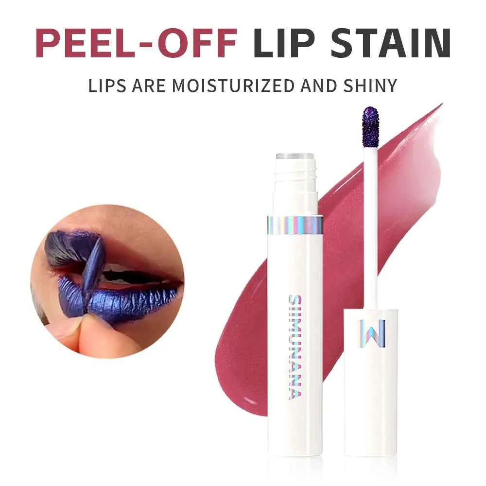 Peel Off Lip Stain Tint – Long-Lasting Waterproof Color