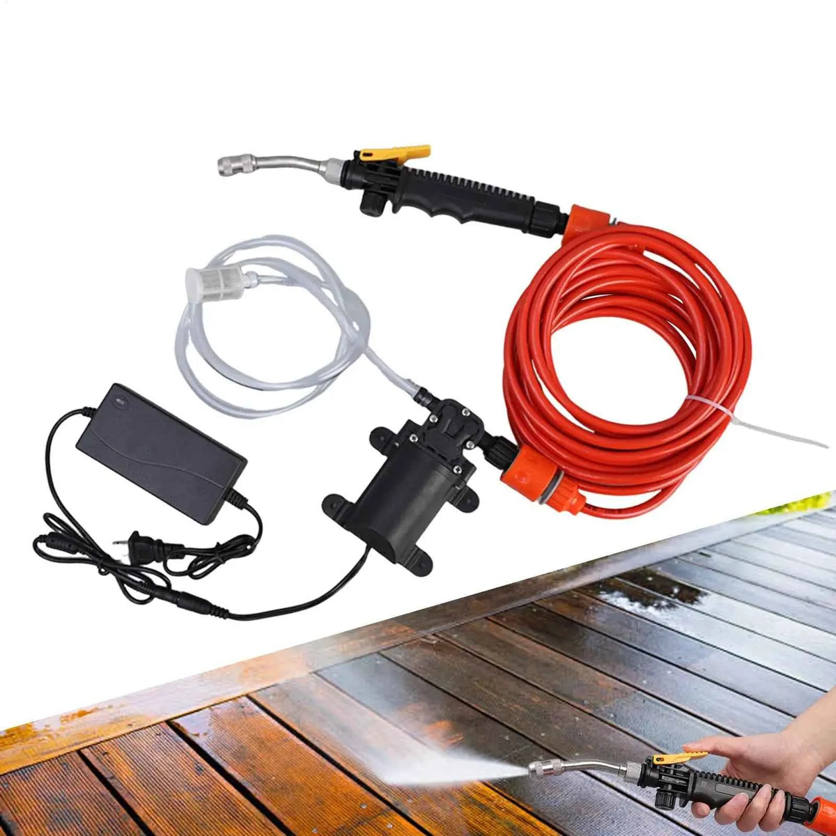 Portable Electric Pressure Washer Spray Gun for Home