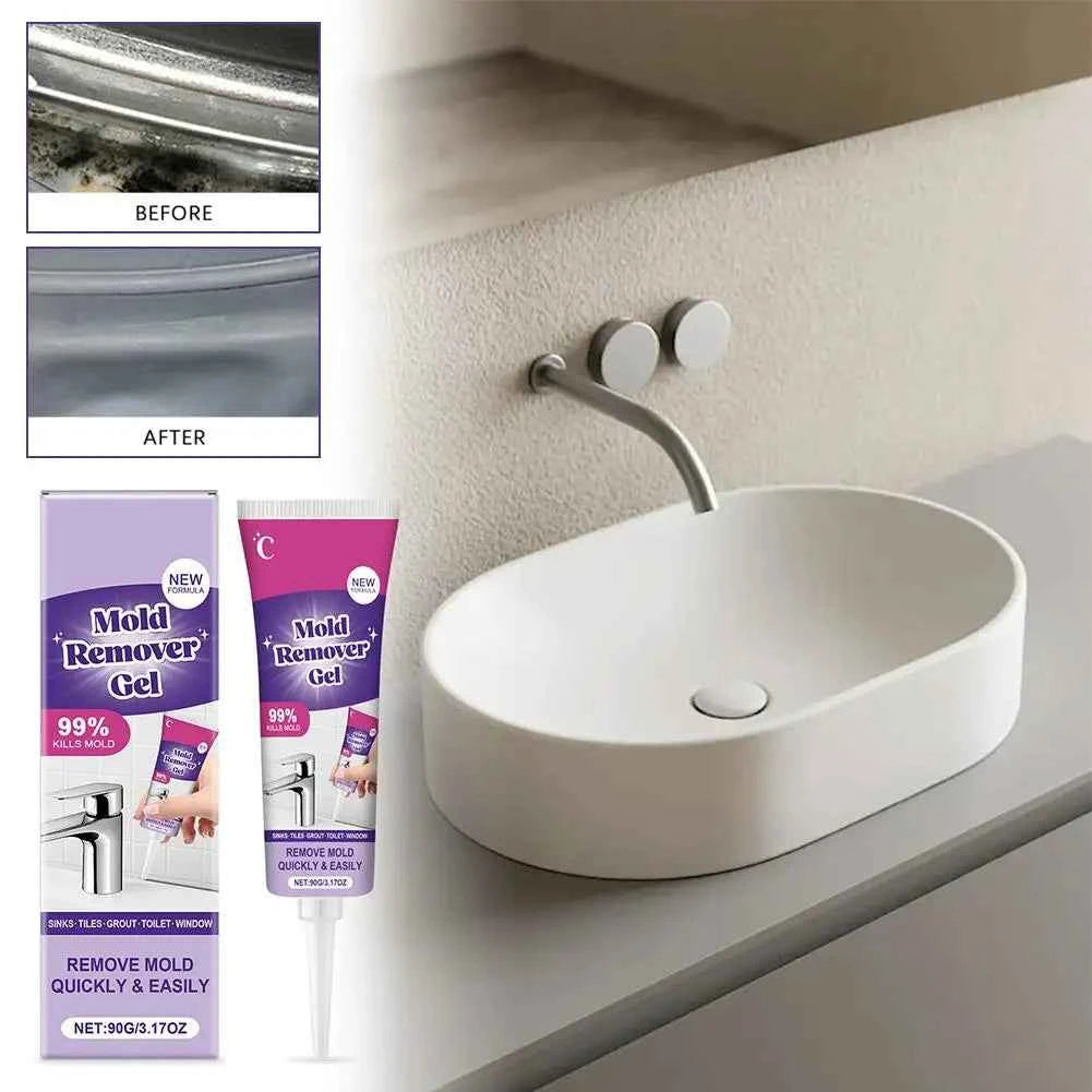 Household Mold Remover Gel For Bathroom And Kitchen Tiles