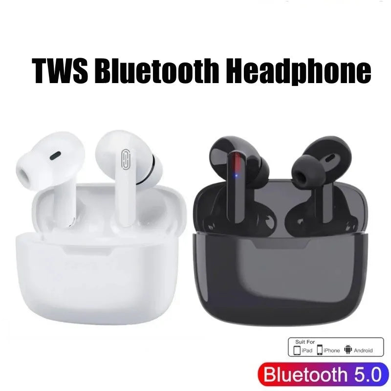 TWS Wireless Bluetooth Earbuds – Touch Control, Mic
