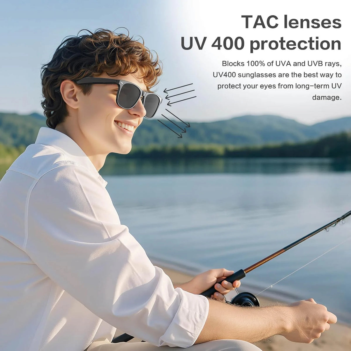 AI Smart Camera Glasses With 4K Photo And Video Recording