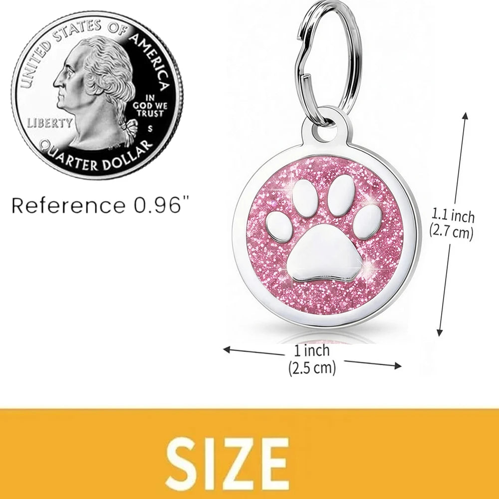 Engraved Pet ID Tags – Personalized Dog and Cat Name Plate