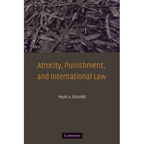 Atrocity, Punishment, and International Law - Paperback