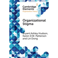 Organizational Stigma - Hardcover
