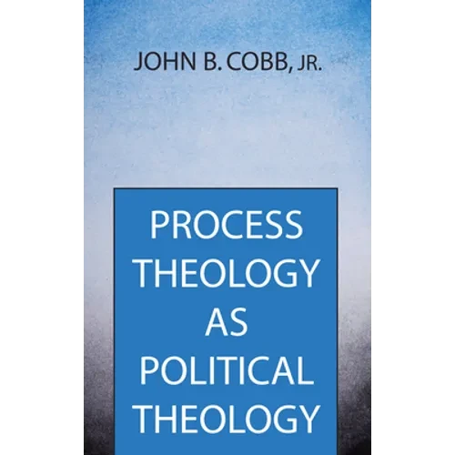 Process Theology as Political Theology - Hardcover