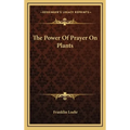 The Power Of Prayer On Plants - Hardcover