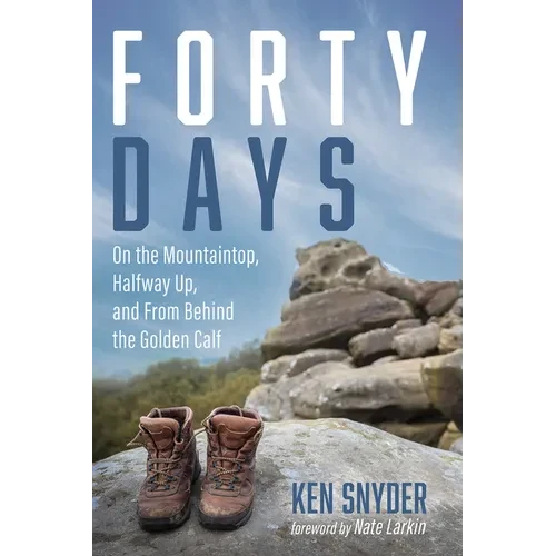 Forty Days: On the Mountaintop, Halfway Up, and from Behind the Golden Calf - Paperback