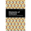 Elements of Criticism - Hardcover