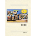 Vintage Lined Notebook Greetings from Abiquiu, New Mexico - Paperback