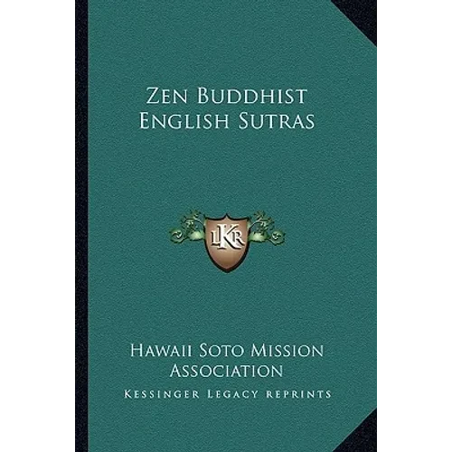 Zen Buddhist English Sutras - Paperback