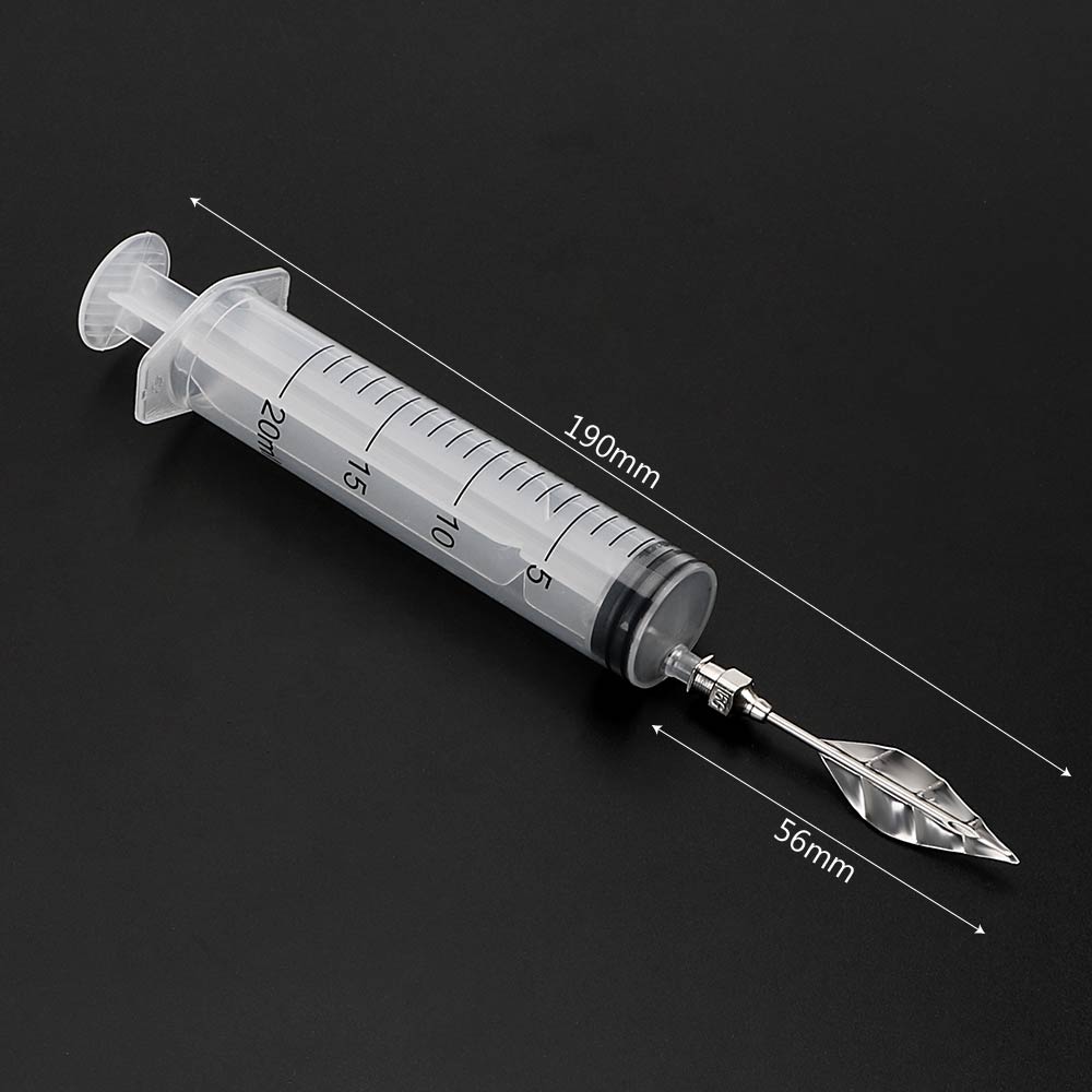 Jelly Cake Jello Gelatin Tools 3D Jelly Flower Art Tools Cake Decorating Tools 10 pcs Pudding Nozzle +1 Syringe Tools