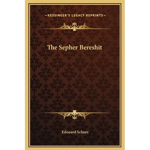 The Sepher Bereshit - Hardcover