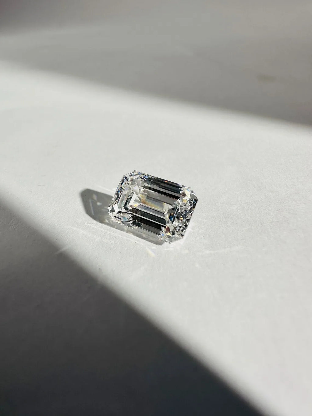 Lab Created CVD Diamond Loose Stone Emerald Cut 1.5 Ct E VS1 IGI Certified Excellent Cut High Quality Women's Jewelry Making