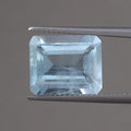 Wholesale IGI Certified Natural Aquamarine Loose 6.10 Carat Octagon Shape Emerald Cut 10x12mm Handmade Waxed/Oiled High Quality