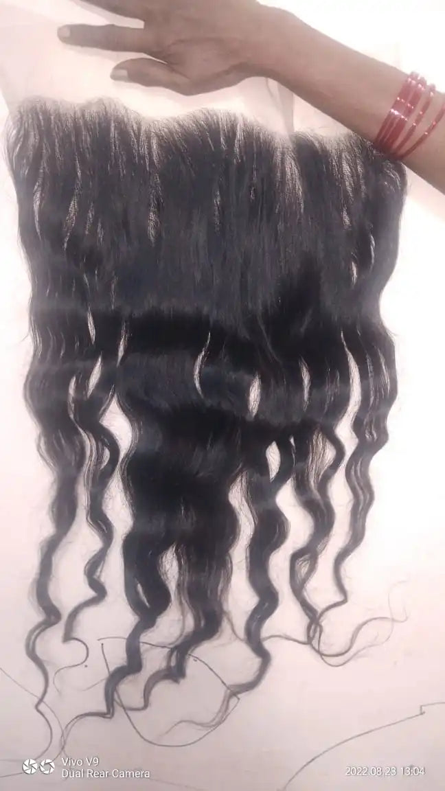 100% Unprocessed Cuticle Aligned Raw Virgin Remy Hair Closures 4X4-7X7 South Indian Temple 12a Grade