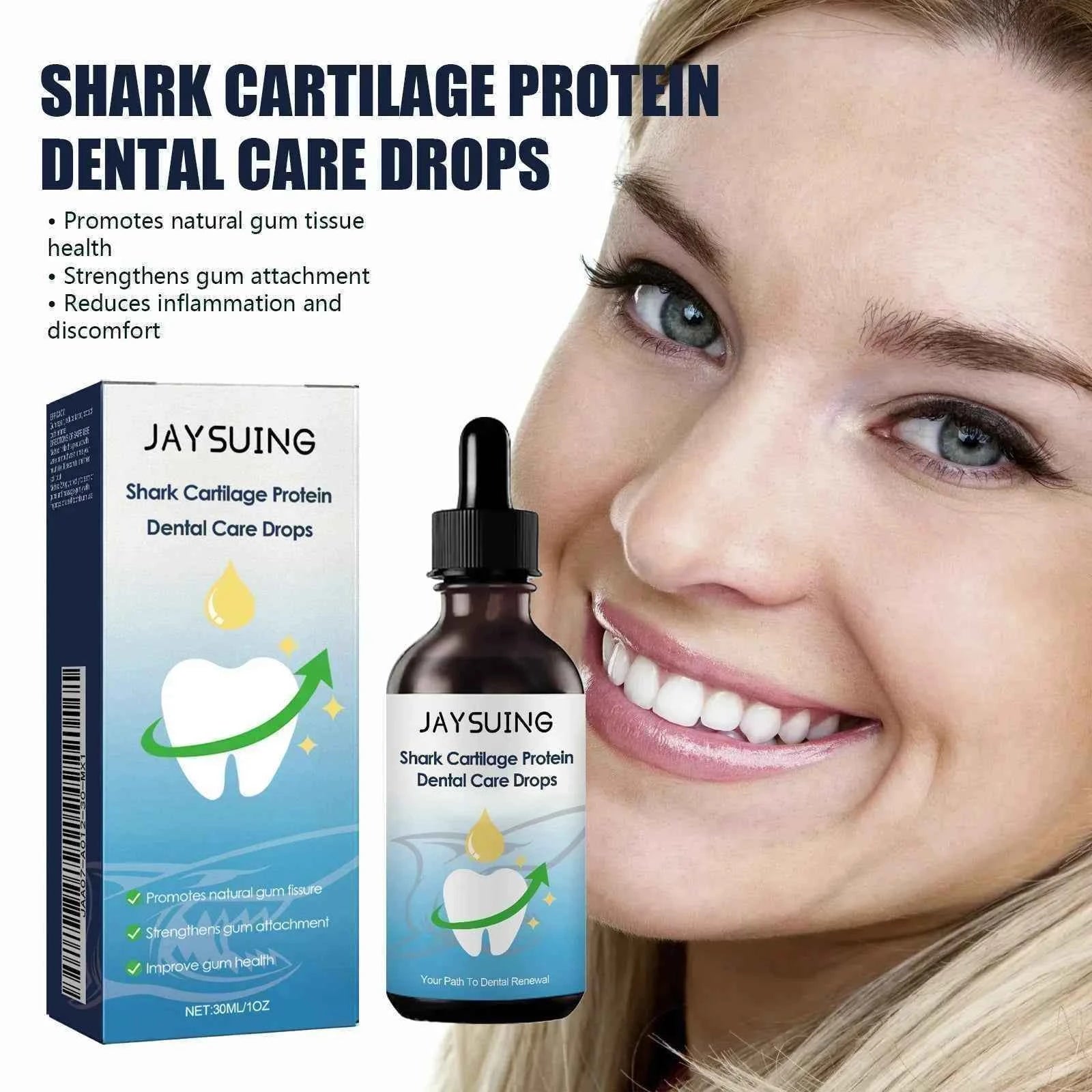 Jaysuing 30ml Repair Gums Serum Relieve Tooth Allergy Gum Pain Tooth Stain Cleaning Repair Gingival Regrowth Dental Care Drop
