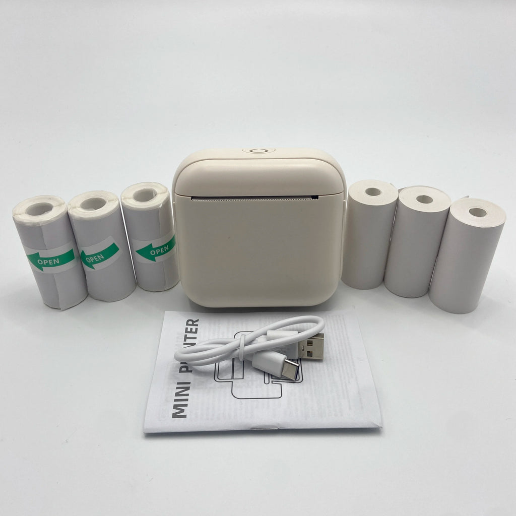 Portable Thermal Printer - Instant Printing, Compatible with iOS/Android, for Photos, Labels, Notes & More - Great Gift for Than