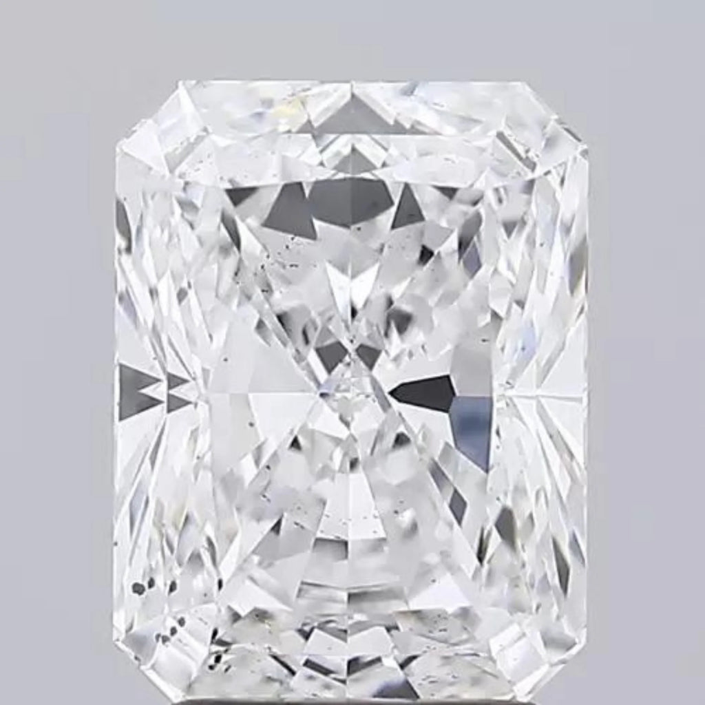 IGI Certified 5 Carat Radiant Cut Diamond CVD HPHT Technique VVS Clarity Loose Jewelry