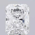 IGI Certified 5 Carat Radiant Cut Diamond CVD HPHT Technique VVS Clarity Loose Jewelry