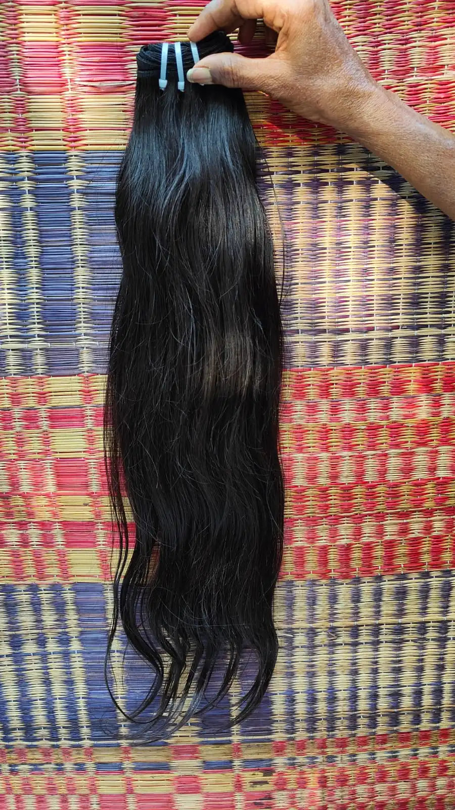 100% Raw unprocessed cuticle alaigned indian Remy human hair weaving from chennai. Natural wavy raw hair extension from chennai