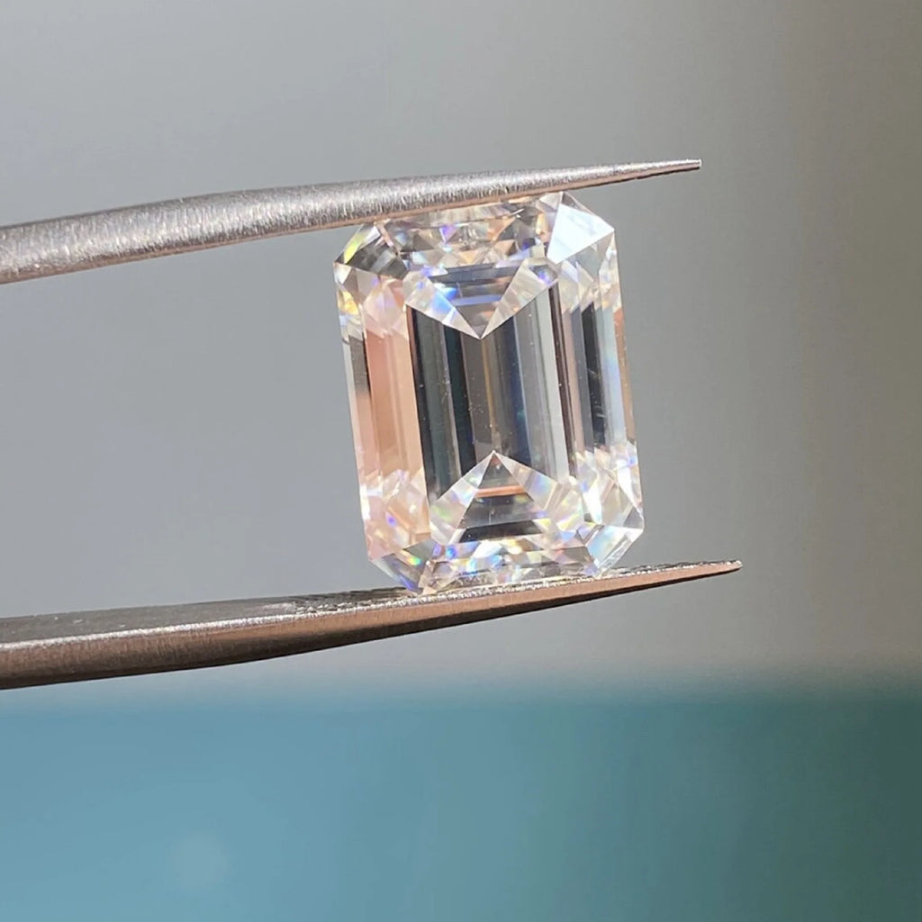 Lab Created CVD Diamond Loose Stone Emerald Cut 1.5 Ct E VS1 IGI Certified Excellent Cut High Quality Women's Jewelry Making