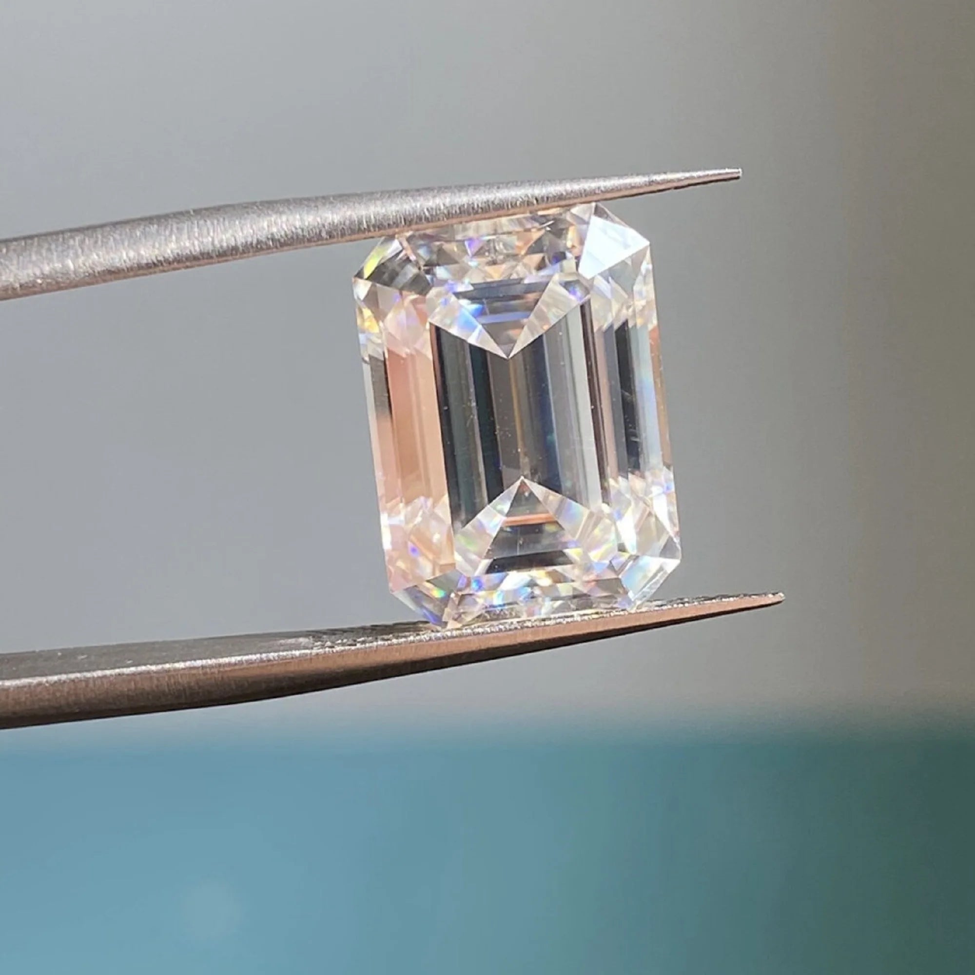 Lab Created CVD Diamond Loose Stone Emerald Cut 1.5 Ct E VS1 IGI Certified Excellent Cut High Quality Women's Jewelry Making