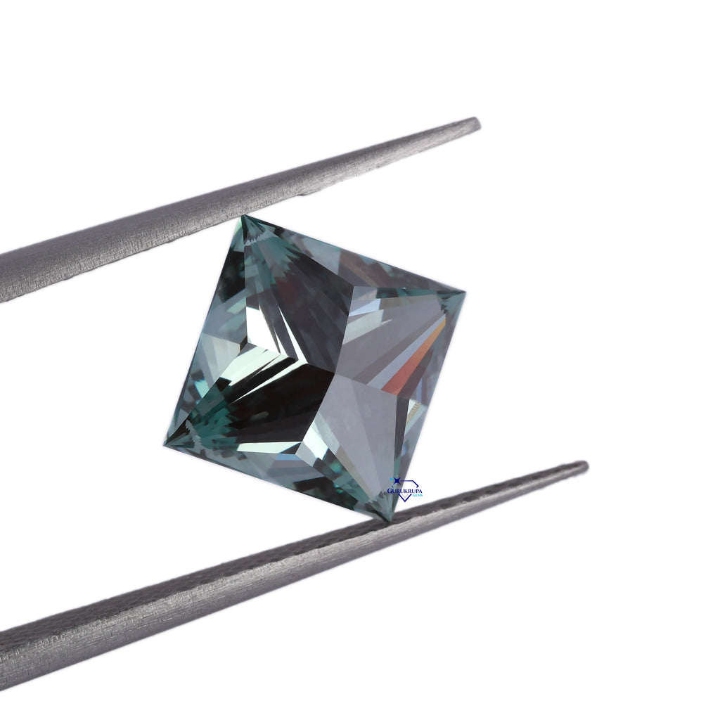 Exquisite Solitaire Princess Cut 4 CT D Color Lab Grown Filled Diamond VS1 Clarity IGI Certified Jewelry