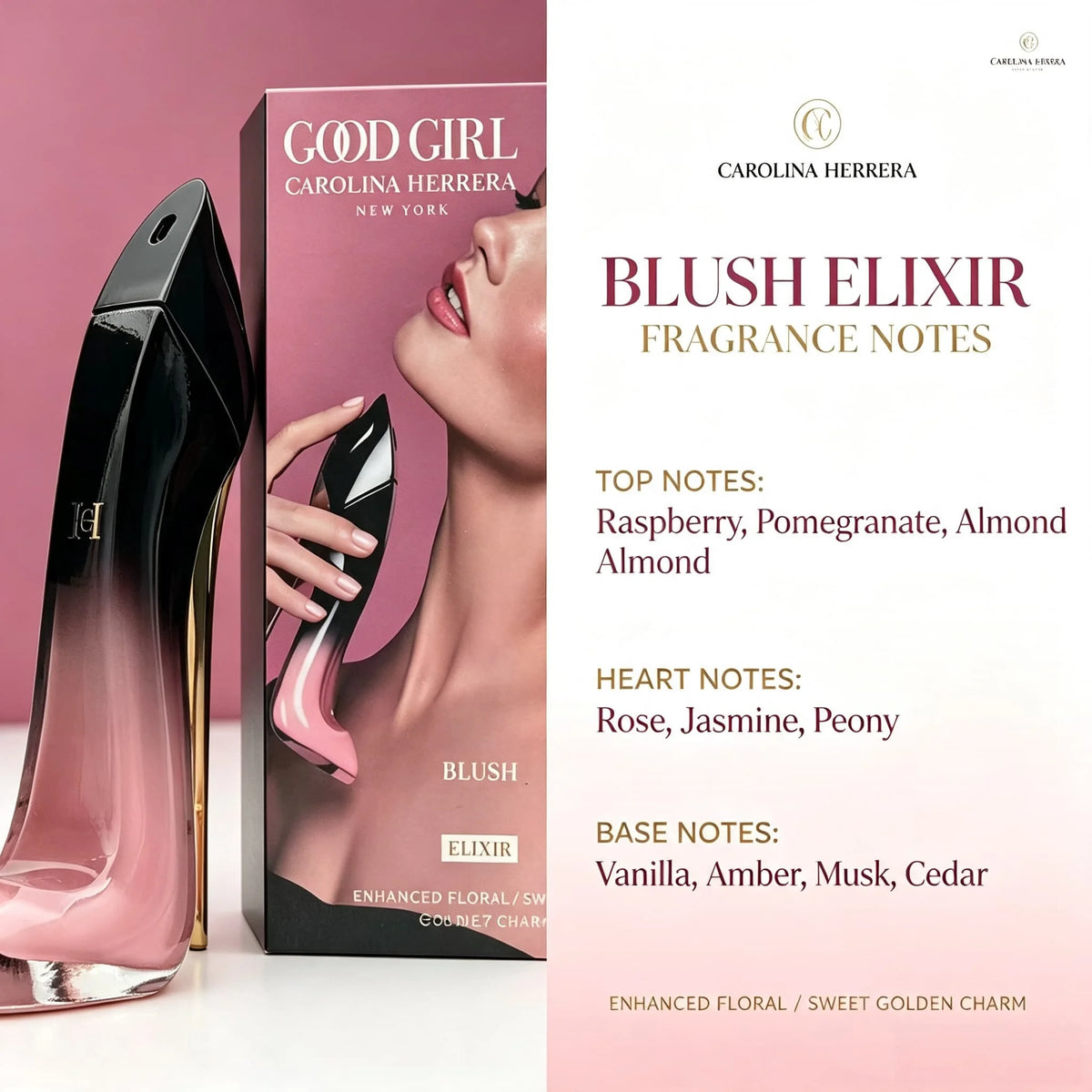 Women’s Blush Eau de Parfum 80 ml – Citrus Floral Scent
