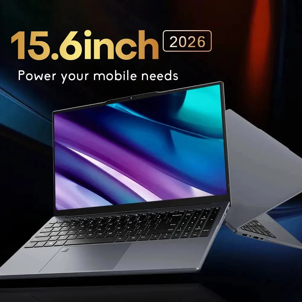 New Windows 11 15.6" Ultra Slim Portable Laptop intel Core i9-9900U 16GB RAM 1TB 2TB SSD Fingerprint Office Gaming Laptop PC