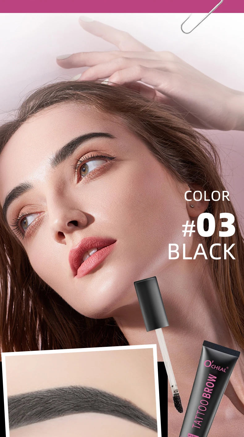 Ocheal  Eyebrow Dye Tint Fast Gel Eyelash Kit Eyebrows Tint Dye Makeup Waterproof Long Lasting Eyebrow Cream