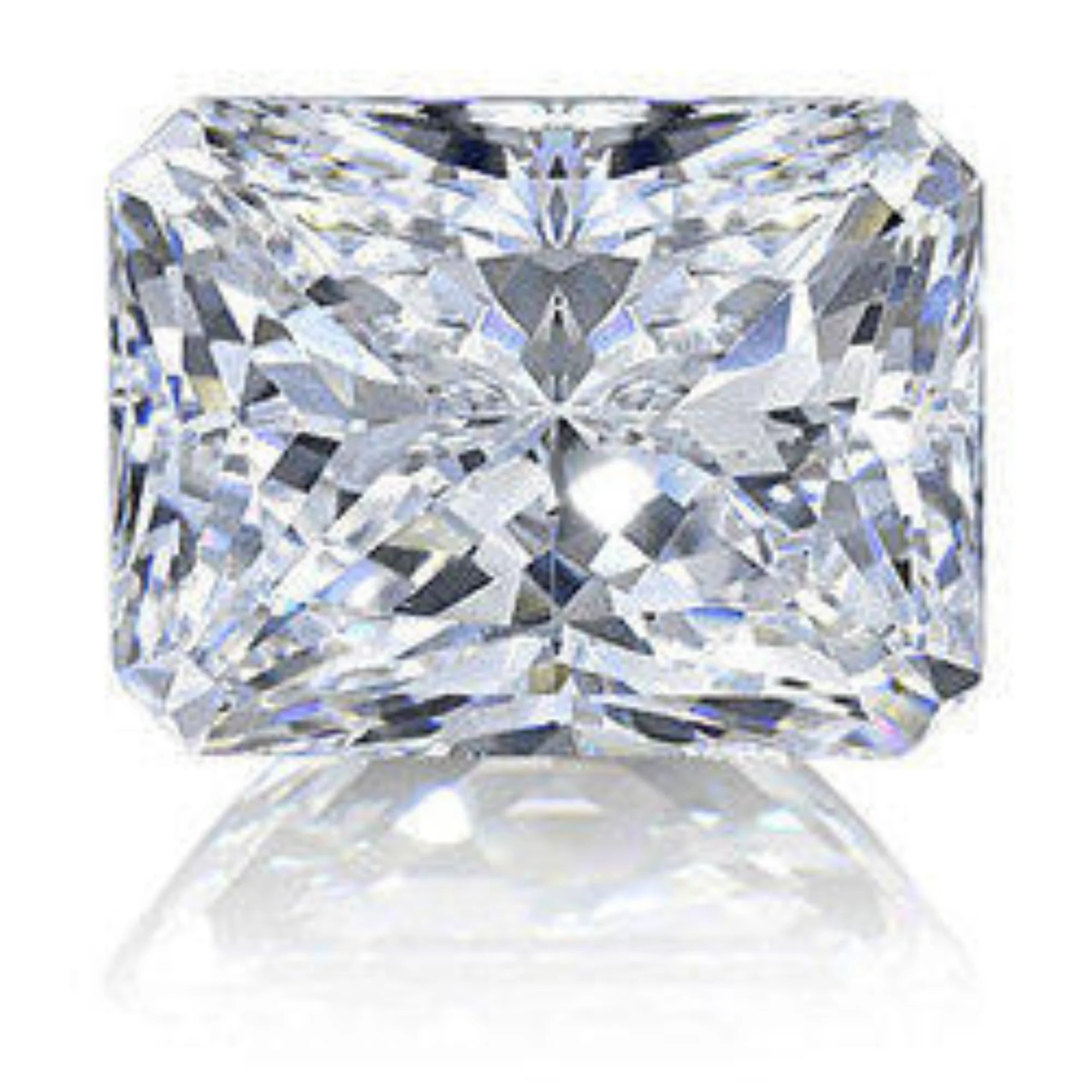 IGI Certified 5 Carat Radiant Cut Diamond CVD HPHT Technique VVS Clarity Loose Jewelry