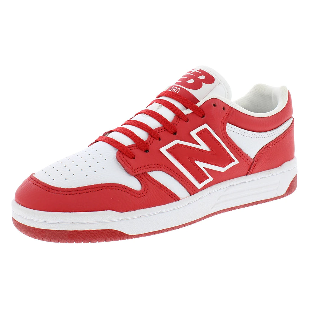 New Balance 480 Mens Shoes Color: Red/White  100% Authentic - Value Vault Club