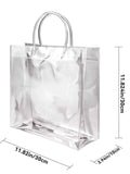 20-Pack Clear Plastic Gift Bags with Handles - Reusable PVC Party Favor Bags for Birthday, Wedding, Christmas, Mother's Day