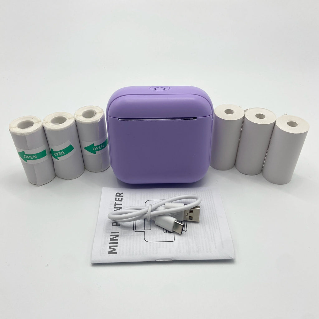 Portable Thermal Printer - Instant Printing, Compatible with iOS/Android, for Photos, Labels, Notes & More - Great Gift for Than
