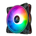 Quiet 120mm RGB LED Gamer CPU Fan with 4pin Connector 37.8CFM Airflow 1200 RPM Max Speed for Computer Case Heatsink