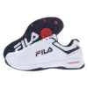 Fila Double Bounce 3 Mens Shoes - Authentic White/Navy Footwear