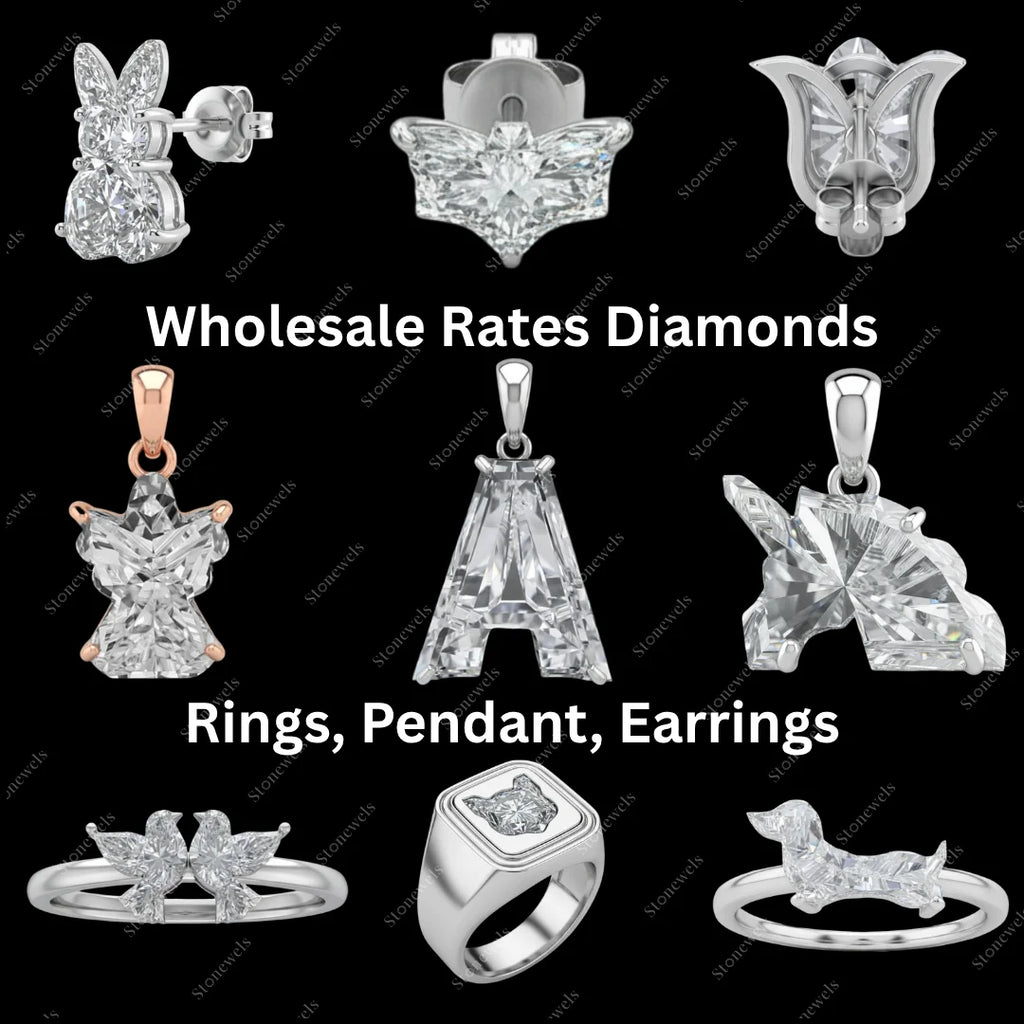 Factory Direct Yellow Butterfly Shape Lab Diamond DEF VVS VS IGI Certified Loose Synthetic Stone for Fine Jewelry