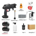 1500W 40-50 Bar Cordless High Pressure Cleaner Washer Spray Water Gun Car Wash Pressure Water Cleaning Machine for Car Garden