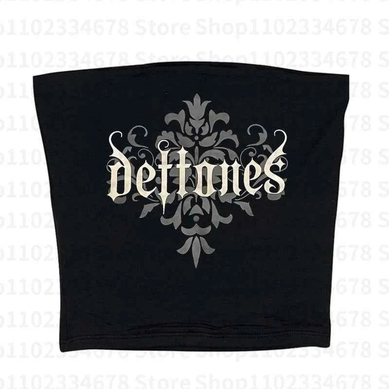 Vintage  Aesthetic Streetwear Gothic Harajuku Graphic T-shirt Crop Tops Women 2000s Tops Y2k Style Clothes Emo Girls Baby Tees