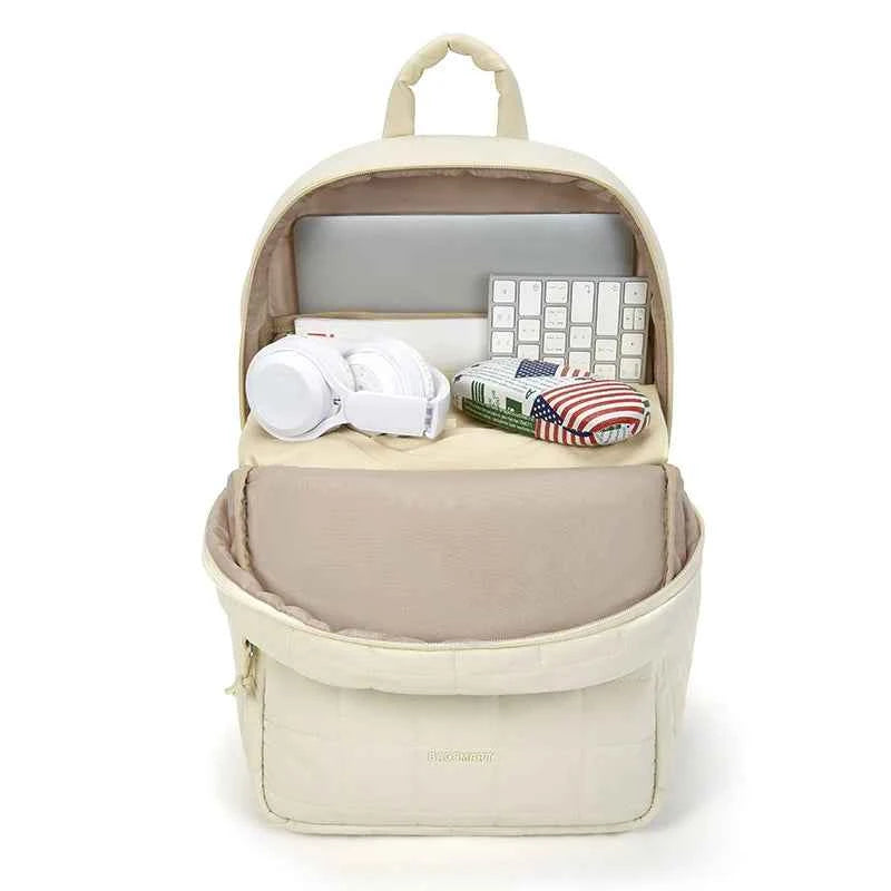 BAGSMART Women's Backpack Large Capacity Travel Backpack Simple Female Bags School College Laptop Backpack for Girls