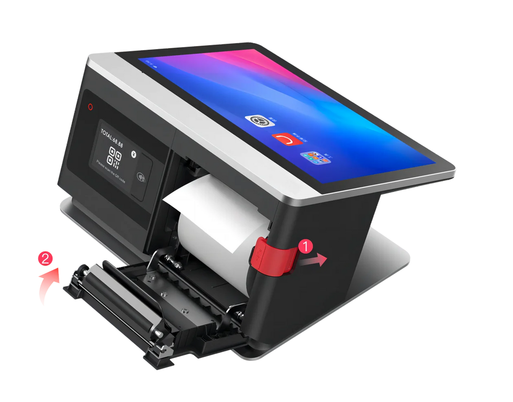 Fancon1 YDLY 10.1/11.6\" All-in-One Android Windows EPOS Systems Restaurant POS Machine for Cash Register IMIN