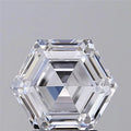 IGI Certified 1.40 Carat Hexagonal Cut D Color VVS1 Lab Grown Diamond CVD / HPHT Synthetic Diamond R.No. 593310982