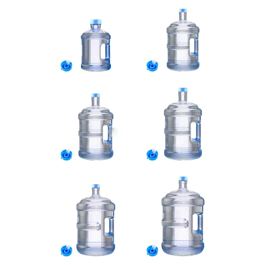 Water Dispenser Water Bottle Pure Water Barrel Round Water Storage Container,Reusable Water Storage Container With Handle