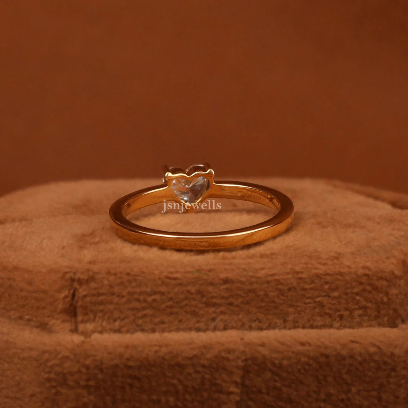0.5 CT Heart Cut Engagement Ring in 14KT Yellow Gold Bezel Setting Classic Style with IGI Certified Lab Grown Diamond Unisex