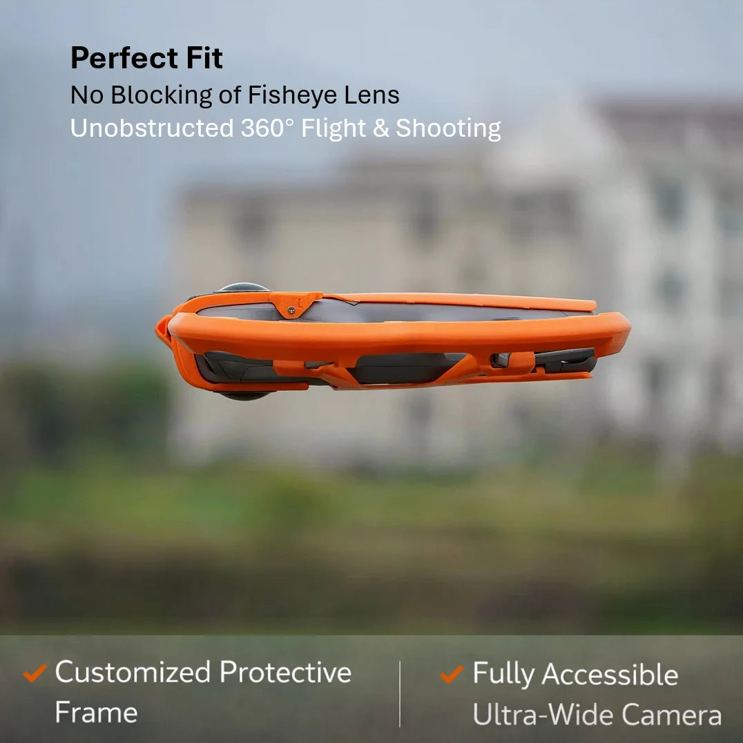 DJI Avata 360 Lightweight Full Protection Kit No Vision Blocking, No Panoramic Interference, Super Snug Fit, ABS 360° Armor